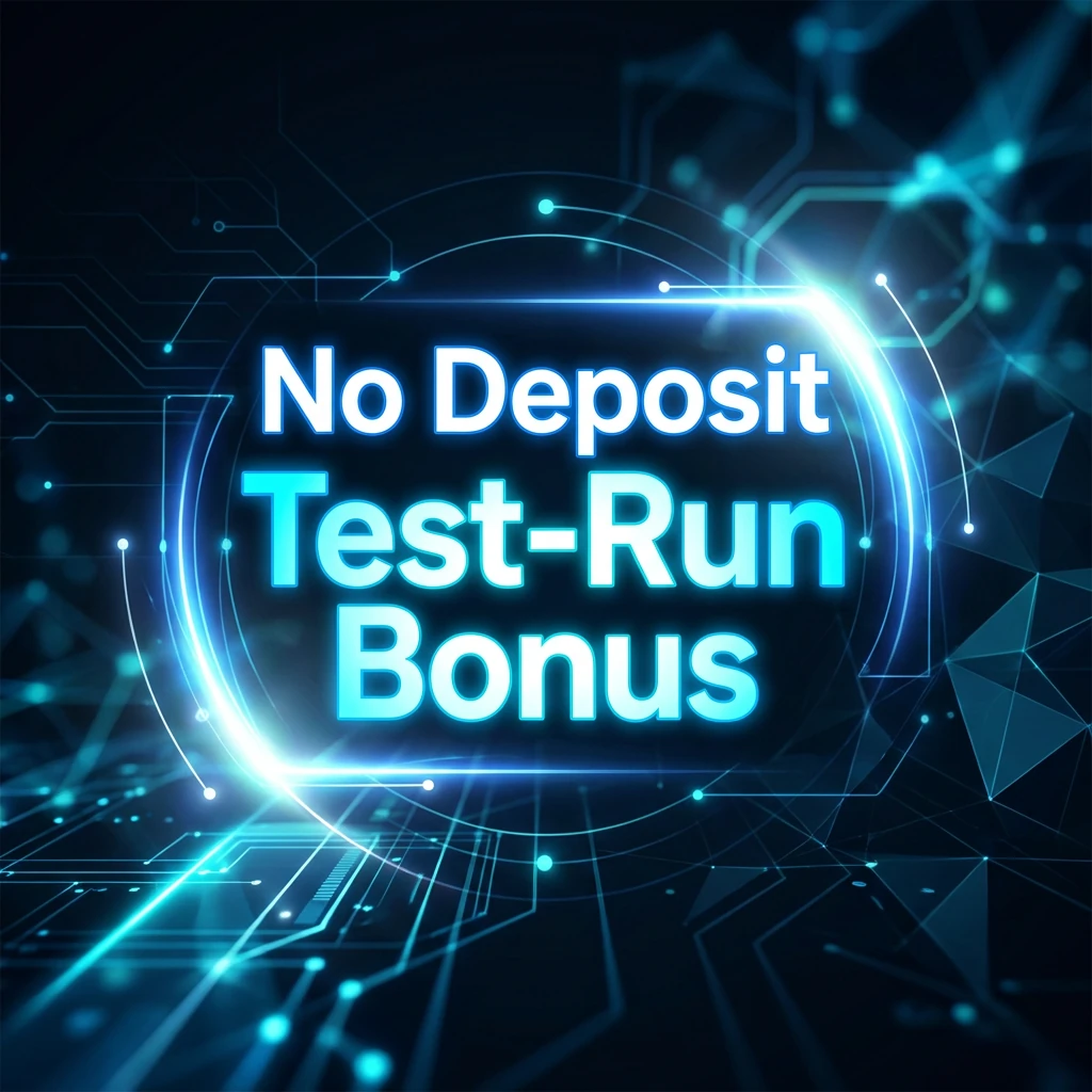 No Deposit Test-Run Bonus